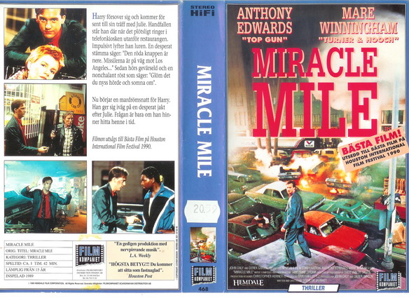 468 Miracle Mile (VHS)